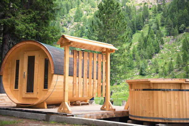 Outdoor saunas