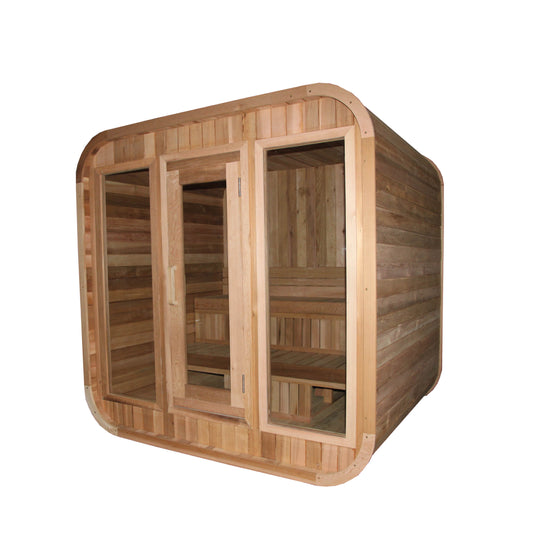 Spruce cube sauna 5 person